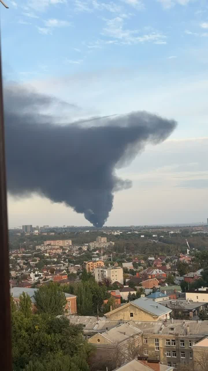 Large fire reported at factory AksaykardanDetal in Rostov.