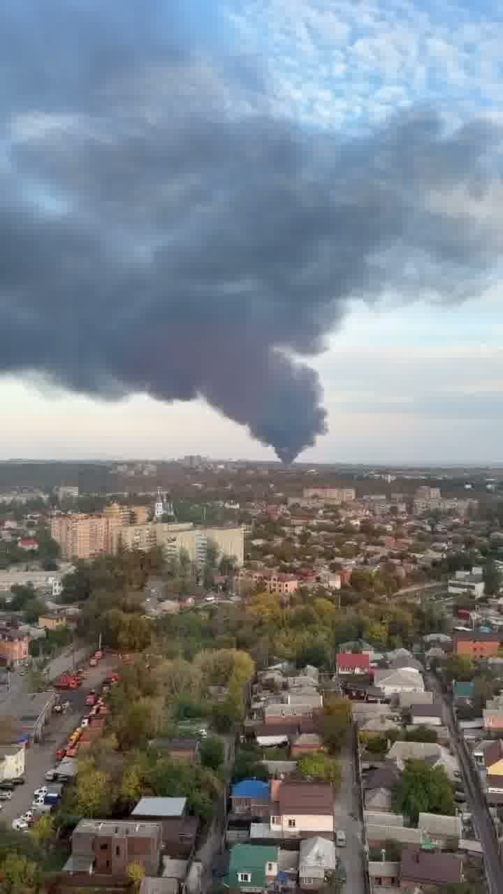 Large fire reported at factory AksaykardanDetal in Rostov.