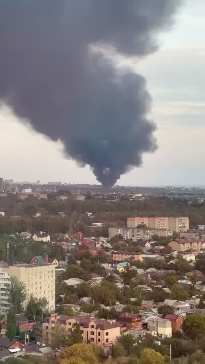 Large fire reported at factory AksaykardanDetal in Rostov.