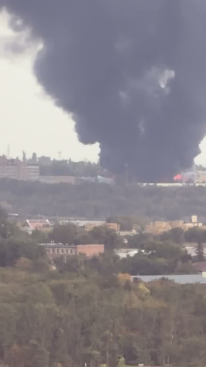Large fire reported at factory AksaykardanDetal in Rostov.