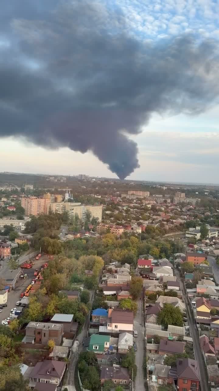 Large fire reported at factory AksaykardanDetal in Rostov.