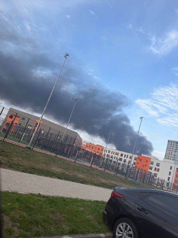 Large fire reported at factory AksaykardanDetal in Rostov.
