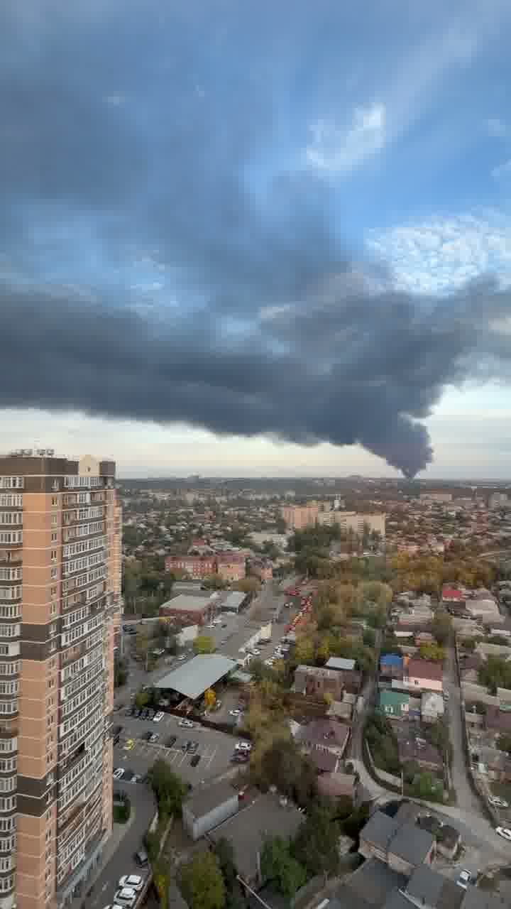 Large fire reported at factory AksaykardanDetal in Rostov.