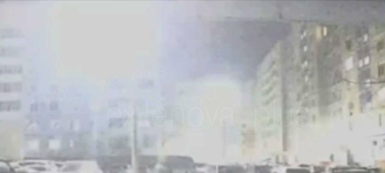 انفجار في نيزهكامسك، تتارستان، دون تحذير بالجو في المنطقة.