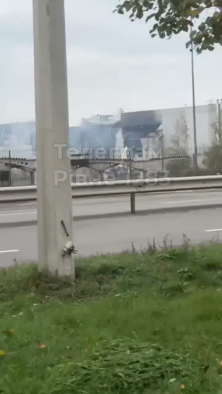 Drones have destroyed Ekvator mall in Rivne