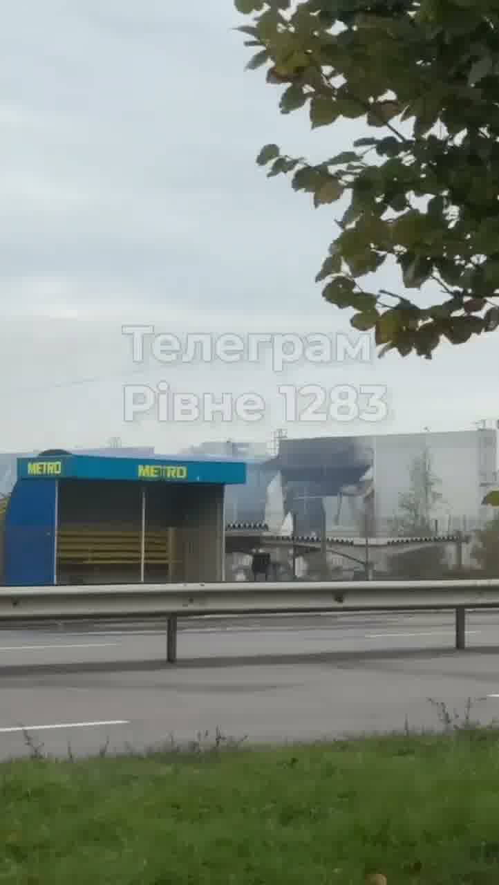 Drones have destroyed Ekvator mall in Rivne