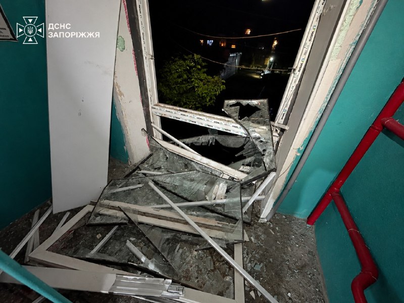 One person killed, 2 wounded as result of Russian strikes in Zaporizhzhia