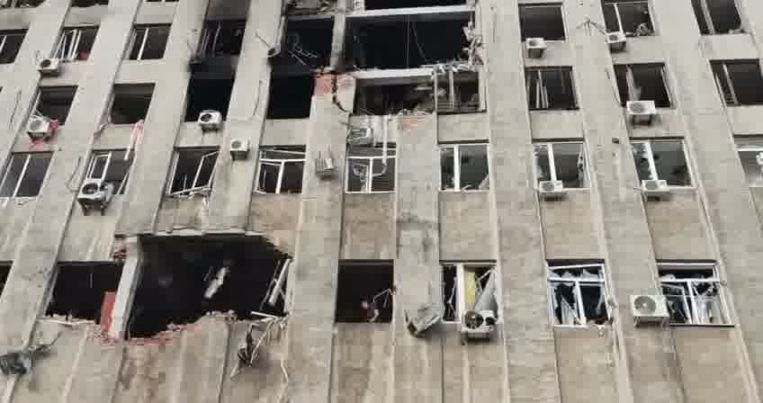Heavy explosions heard overnight in occupied Donetsk