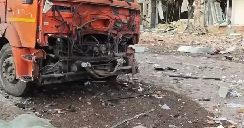 Heavy explosions heard overnight in occupied Donetsk