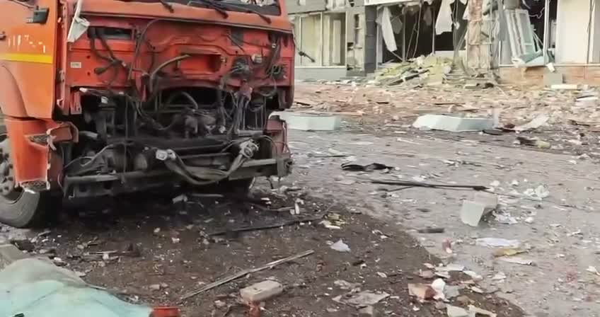 Heavy explosions heard overnight in occupied Donetsk