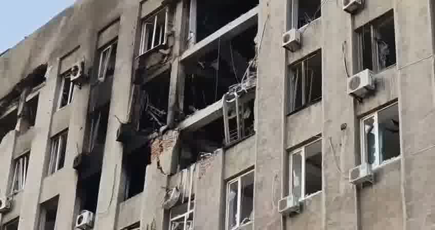 Heavy explosions heard overnight in occupied Donetsk